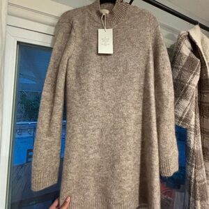 Gorgeous sezane Polly sweater dress new with tags